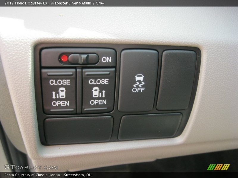Alabaster Silver Metallic / Gray 2012 Honda Odyssey EX