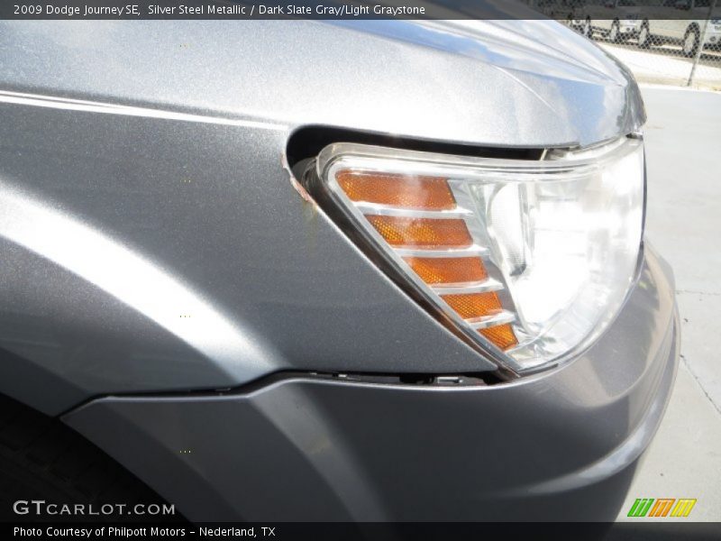 Silver Steel Metallic / Dark Slate Gray/Light Graystone 2009 Dodge Journey SE