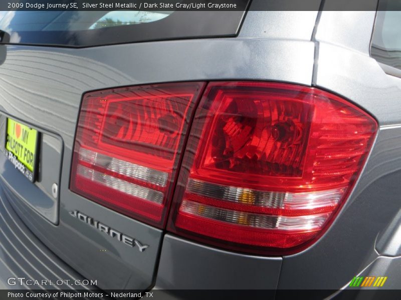 Silver Steel Metallic / Dark Slate Gray/Light Graystone 2009 Dodge Journey SE