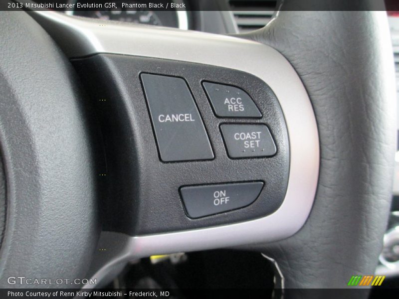 Controls of 2013 Lancer Evolution GSR