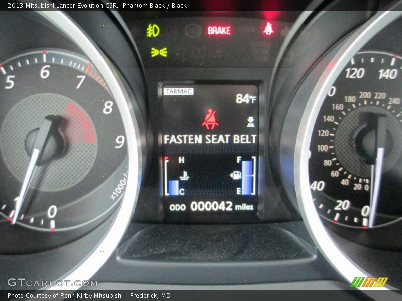 Phantom Black / Black 2013 Mitsubishi Lancer Evolution GSR