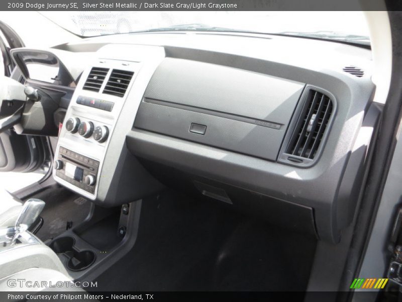 Silver Steel Metallic / Dark Slate Gray/Light Graystone 2009 Dodge Journey SE