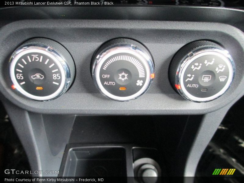 Controls of 2013 Lancer Evolution GSR