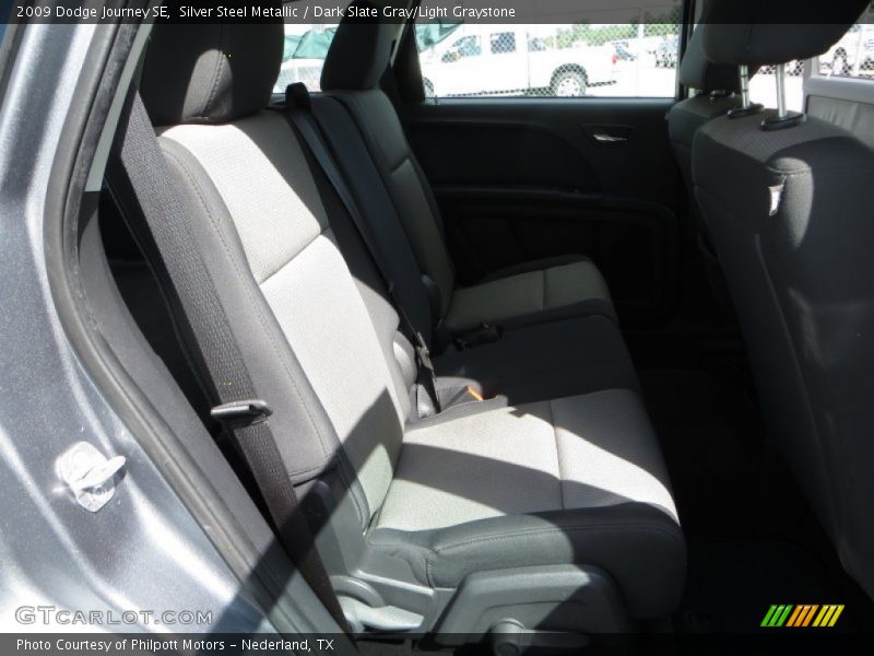 Silver Steel Metallic / Dark Slate Gray/Light Graystone 2009 Dodge Journey SE