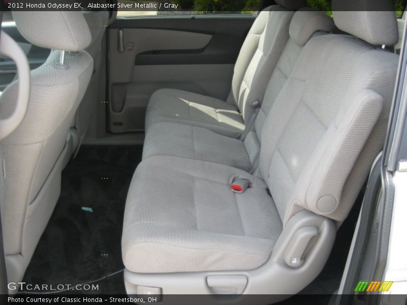 Alabaster Silver Metallic / Gray 2012 Honda Odyssey EX