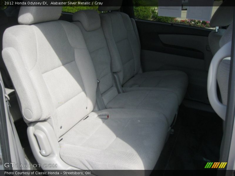 Alabaster Silver Metallic / Gray 2012 Honda Odyssey EX