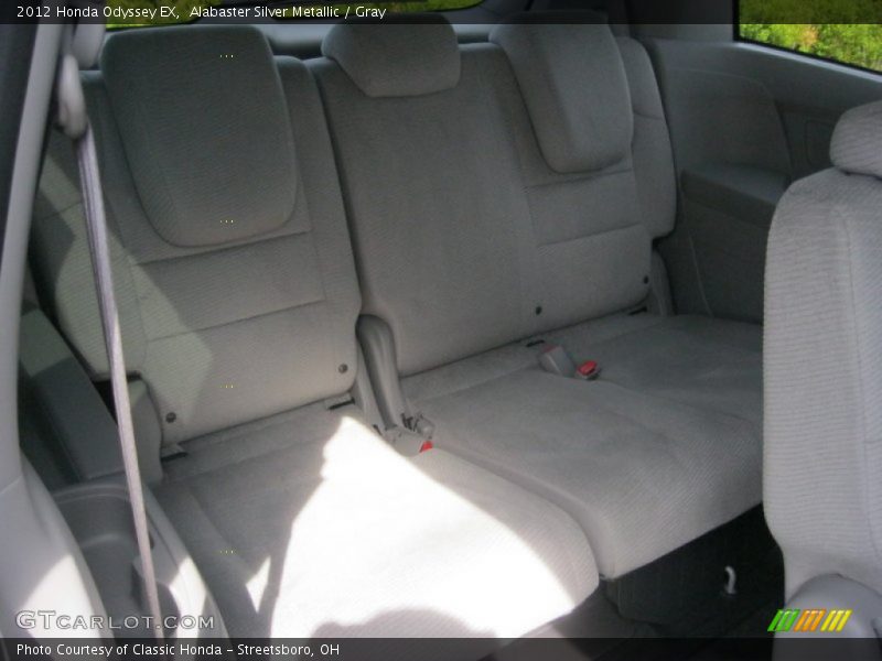 Alabaster Silver Metallic / Gray 2012 Honda Odyssey EX