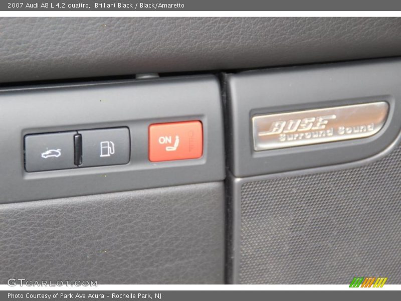 Brilliant Black / Black/Amaretto 2007 Audi A8 L 4.2 quattro