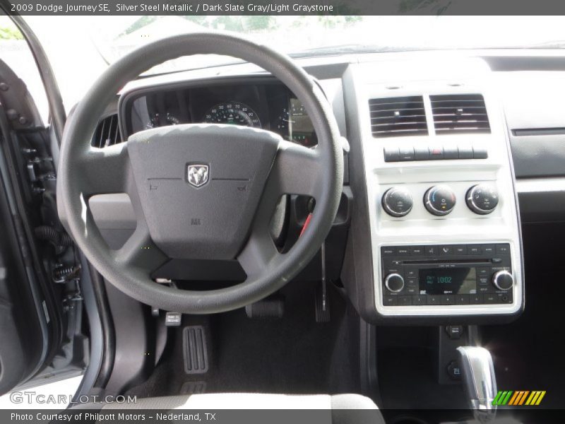 Silver Steel Metallic / Dark Slate Gray/Light Graystone 2009 Dodge Journey SE