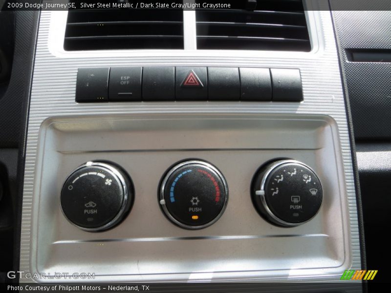 Silver Steel Metallic / Dark Slate Gray/Light Graystone 2009 Dodge Journey SE