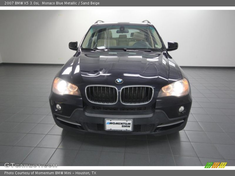 Monaco Blue Metallic / Sand Beige 2007 BMW X5 3.0si