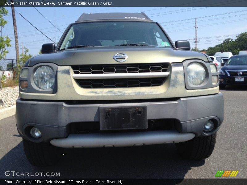 Canteen Metallic Green / Gray 2004 Nissan Xterra XE 4x4
