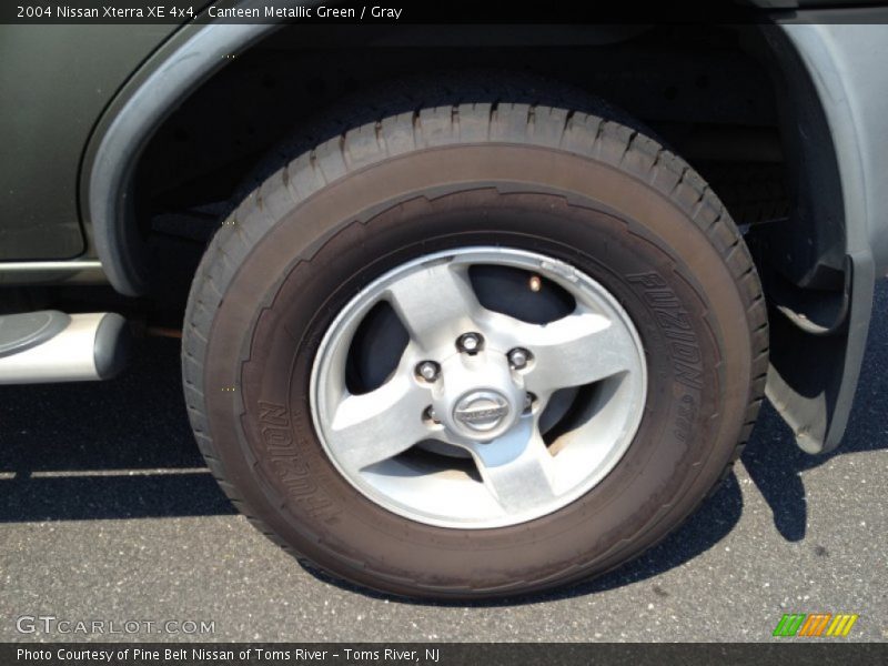 Canteen Metallic Green / Gray 2004 Nissan Xterra XE 4x4