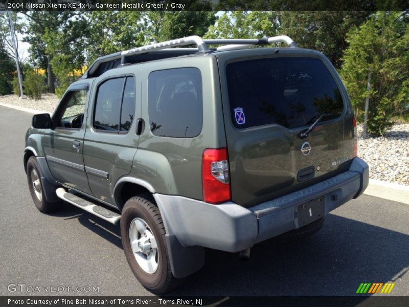 Canteen Metallic Green / Gray 2004 Nissan Xterra XE 4x4