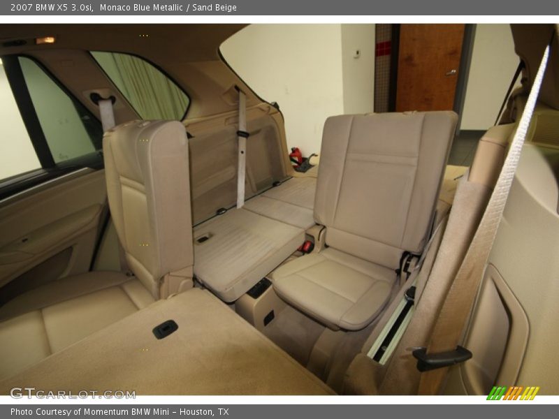 Rear Seat of 2007 X5 3.0si