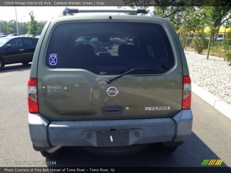 Canteen Metallic Green / Gray 2004 Nissan Xterra XE 4x4