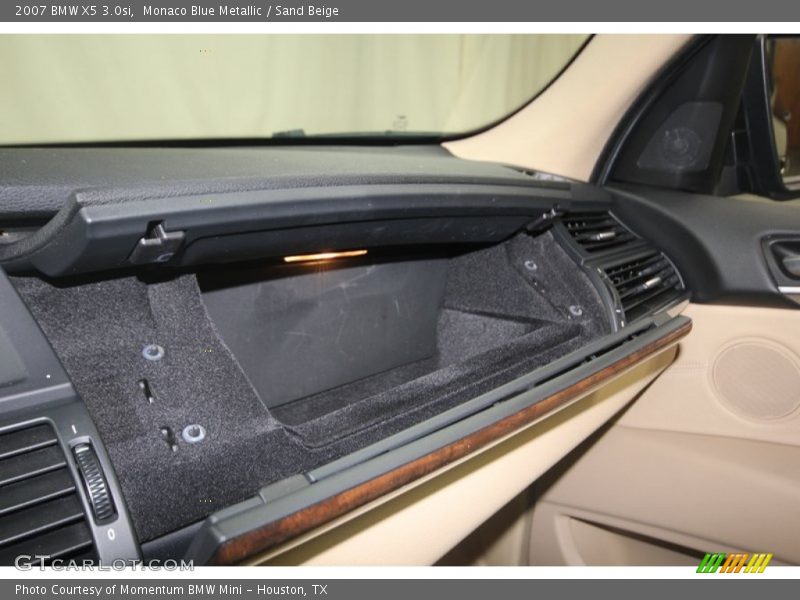 Monaco Blue Metallic / Sand Beige 2007 BMW X5 3.0si