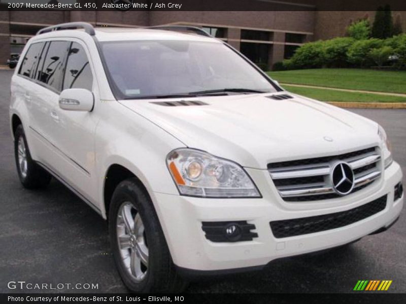 Alabaster White / Ash Grey 2007 Mercedes-Benz GL 450
