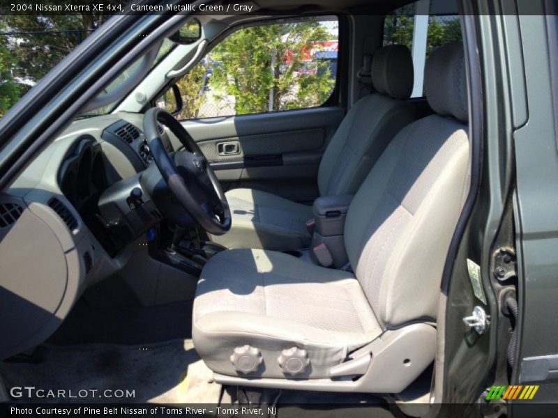 Canteen Metallic Green / Gray 2004 Nissan Xterra XE 4x4
