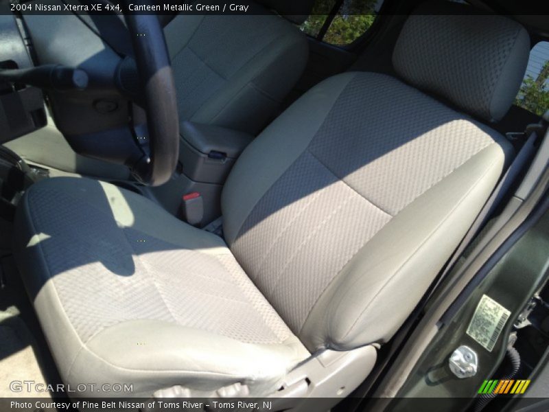 Canteen Metallic Green / Gray 2004 Nissan Xterra XE 4x4