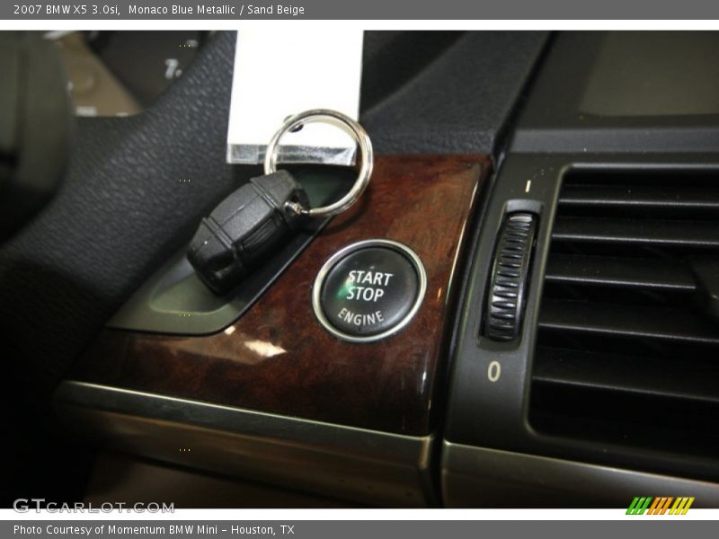 Monaco Blue Metallic / Sand Beige 2007 BMW X5 3.0si