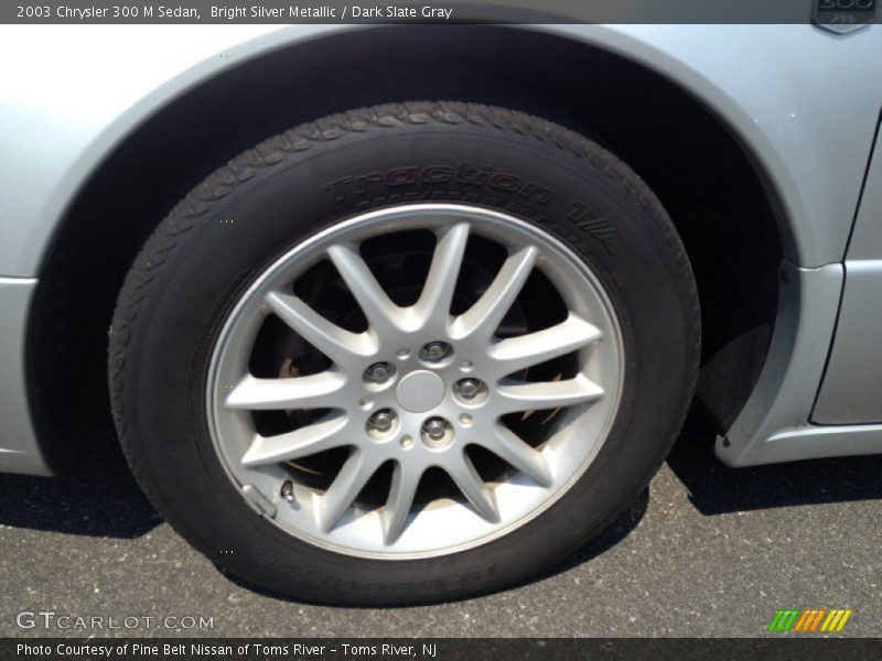 Bright Silver Metallic / Dark Slate Gray 2003 Chrysler 300 M Sedan