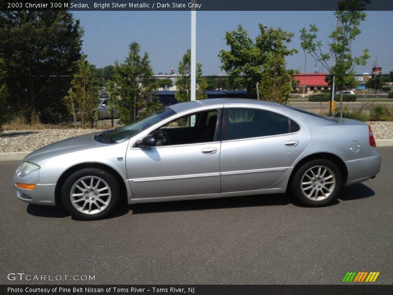 Bright Silver Metallic / Dark Slate Gray 2003 Chrysler 300 M Sedan