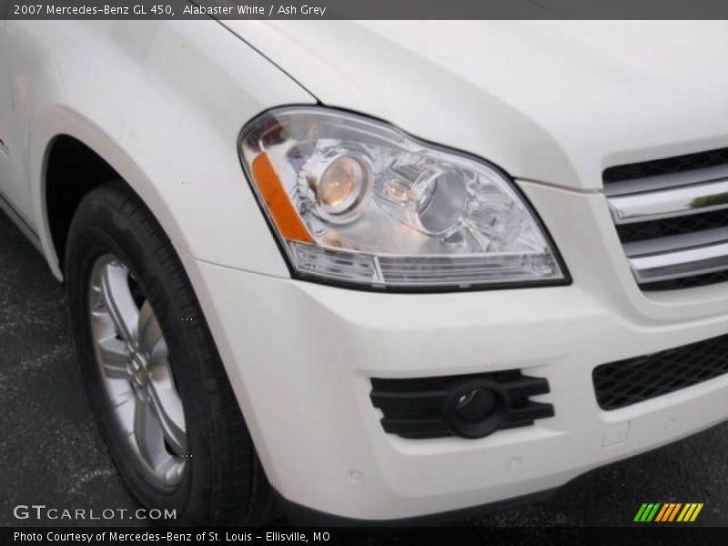 Alabaster White / Ash Grey 2007 Mercedes-Benz GL 450