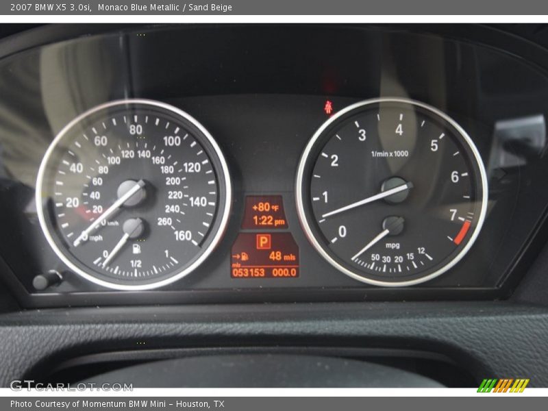  2007 X5 3.0si 3.0si Gauges
