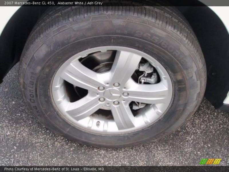 Alabaster White / Ash Grey 2007 Mercedes-Benz GL 450