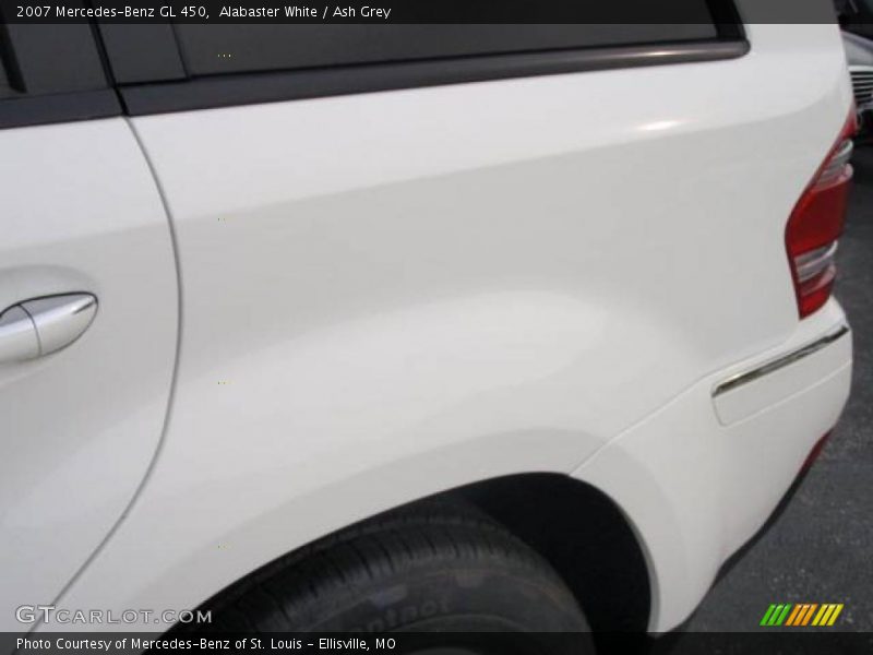 Alabaster White / Ash Grey 2007 Mercedes-Benz GL 450