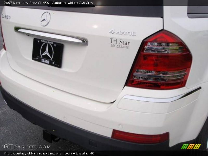 Alabaster White / Ash Grey 2007 Mercedes-Benz GL 450