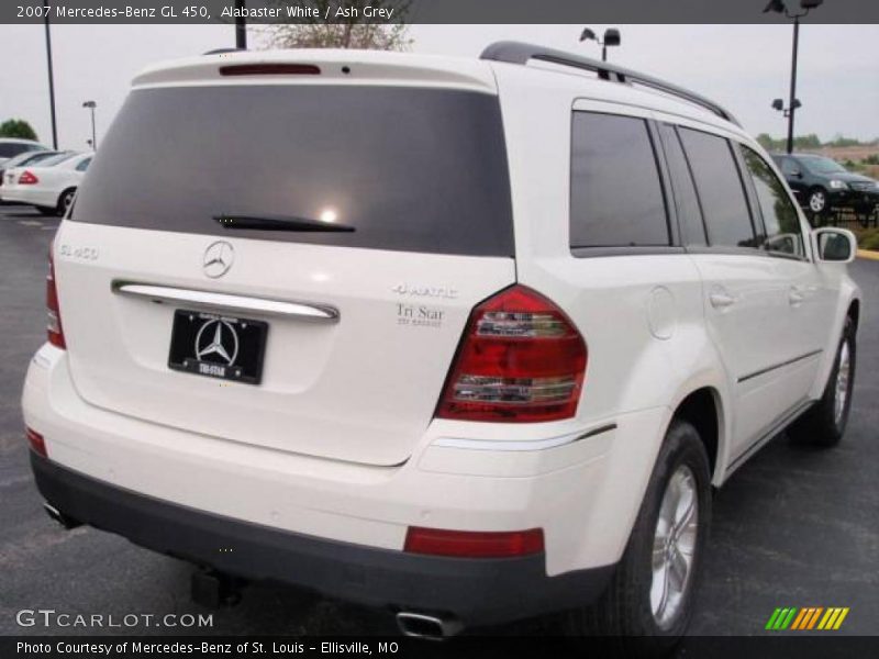 Alabaster White / Ash Grey 2007 Mercedes-Benz GL 450