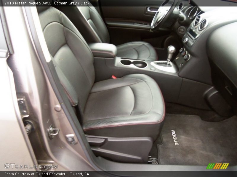Gotham Gray / Black 2010 Nissan Rogue S AWD