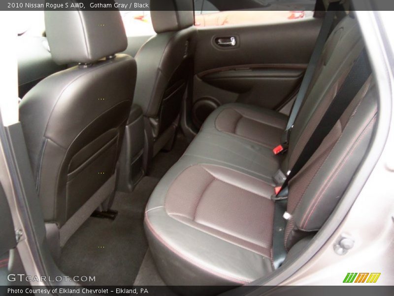 Gotham Gray / Black 2010 Nissan Rogue S AWD