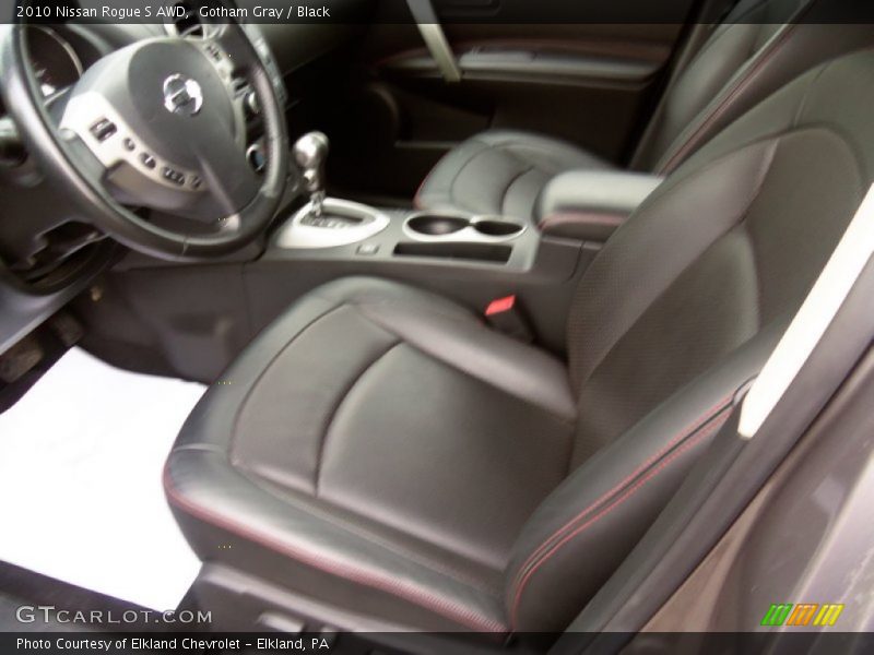 Gotham Gray / Black 2010 Nissan Rogue S AWD