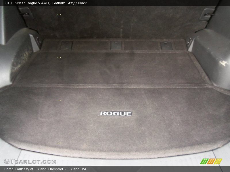 Gotham Gray / Black 2010 Nissan Rogue S AWD