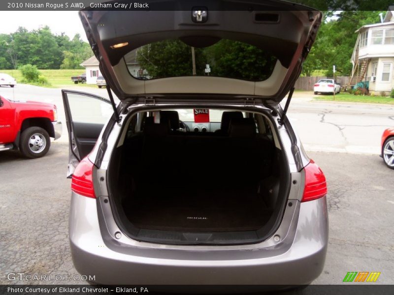 Gotham Gray / Black 2010 Nissan Rogue S AWD