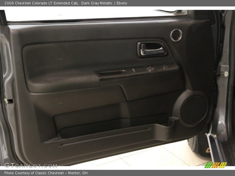 Dark Gray Metallic / Ebony 2009 Chevrolet Colorado LT Extended Cab