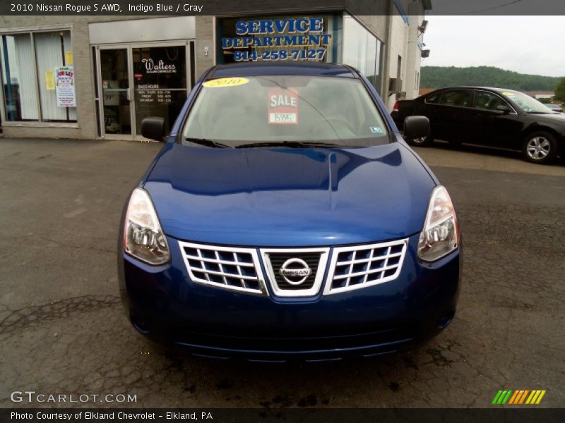 Indigo Blue / Gray 2010 Nissan Rogue S AWD