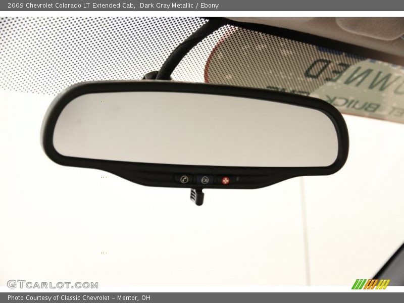 Dark Gray Metallic / Ebony 2009 Chevrolet Colorado LT Extended Cab