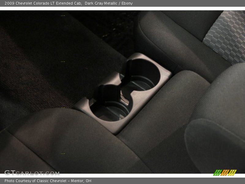 Dark Gray Metallic / Ebony 2009 Chevrolet Colorado LT Extended Cab