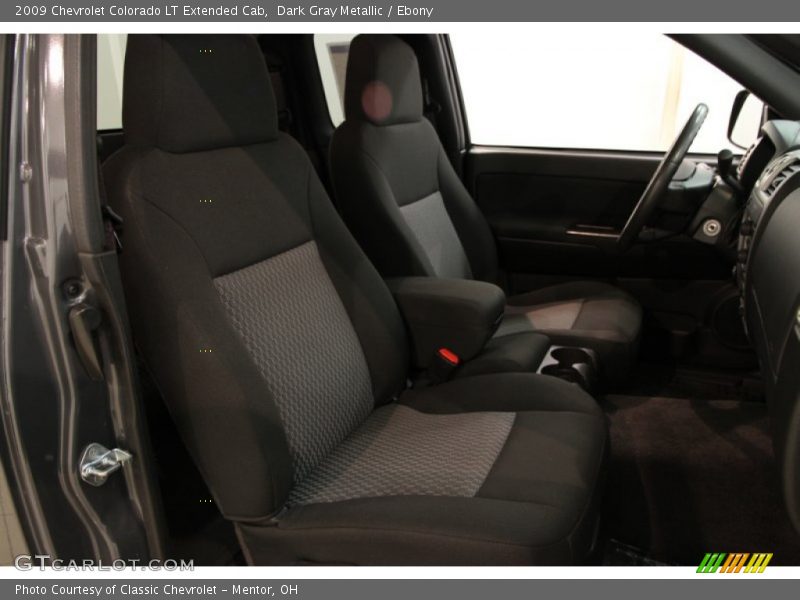 Dark Gray Metallic / Ebony 2009 Chevrolet Colorado LT Extended Cab