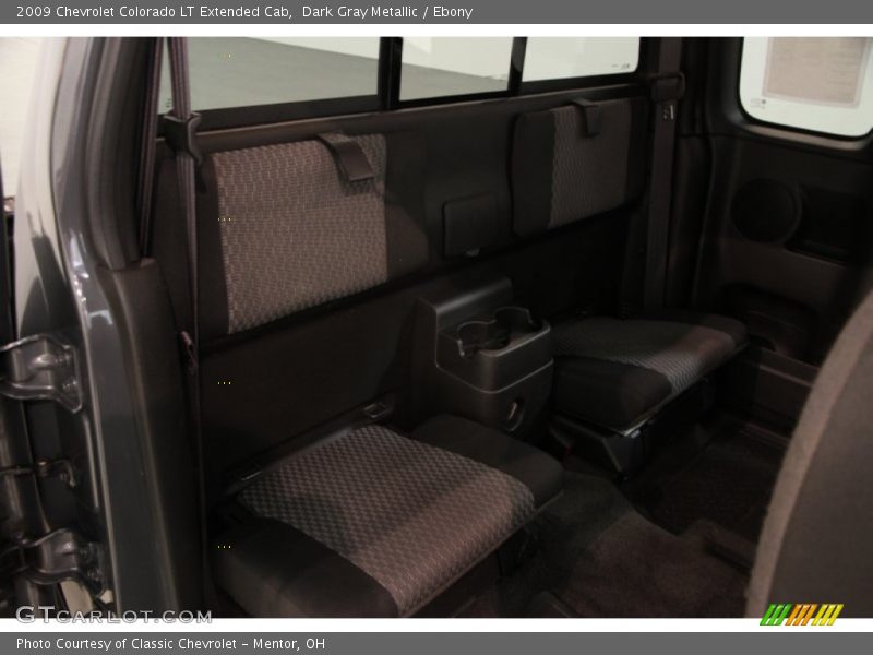 Dark Gray Metallic / Ebony 2009 Chevrolet Colorado LT Extended Cab