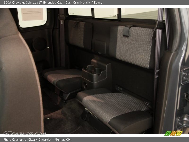 Dark Gray Metallic / Ebony 2009 Chevrolet Colorado LT Extended Cab