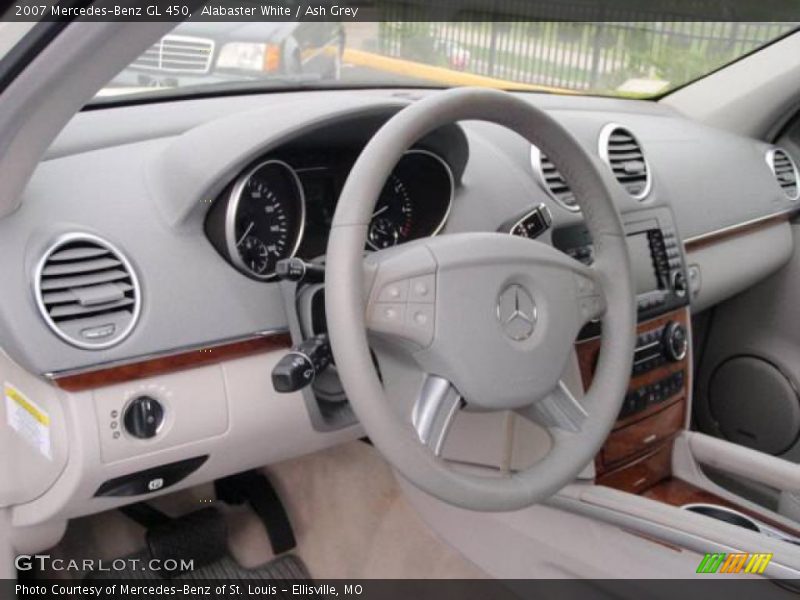 Alabaster White / Ash Grey 2007 Mercedes-Benz GL 450