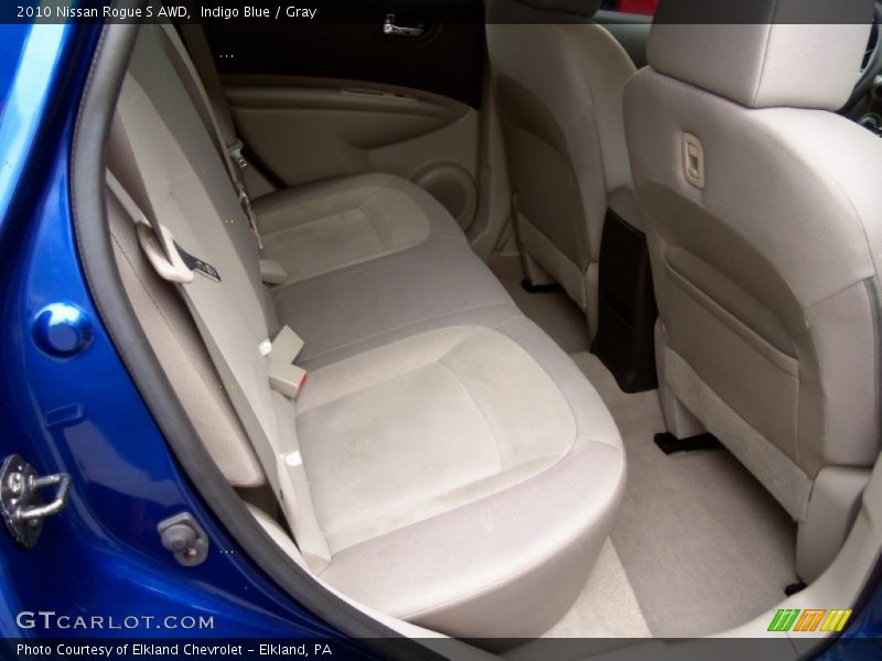 Indigo Blue / Gray 2010 Nissan Rogue S AWD