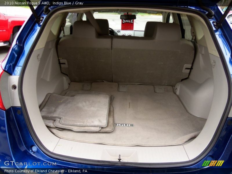 Indigo Blue / Gray 2010 Nissan Rogue S AWD