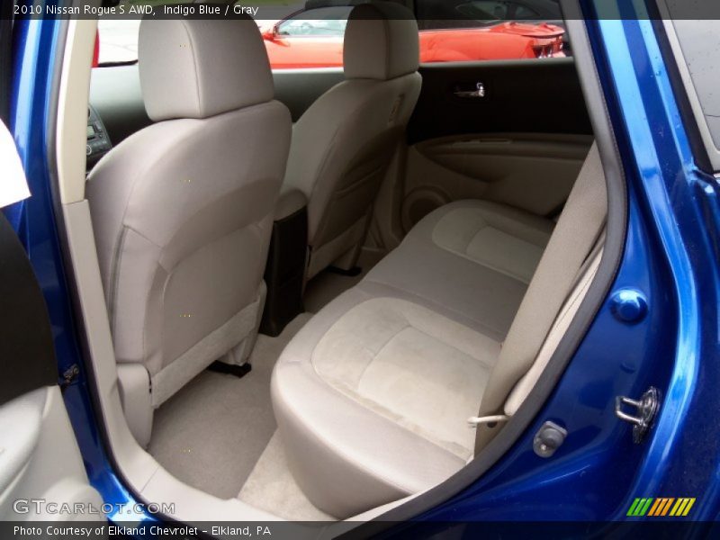 Indigo Blue / Gray 2010 Nissan Rogue S AWD