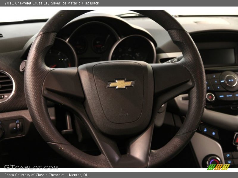 Silver Ice Metallic / Jet Black 2011 Chevrolet Cruze LT